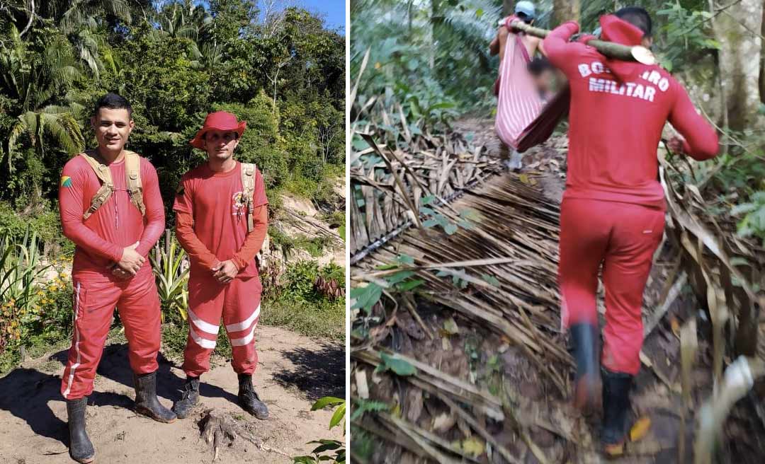 Homem é picado por cobra e socorrido por bombeiros em Feijó