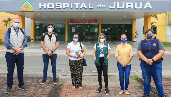 No combate à Covid-19, ações do projeto Todos pela Saúde são implantadas no Hospital do Juruá