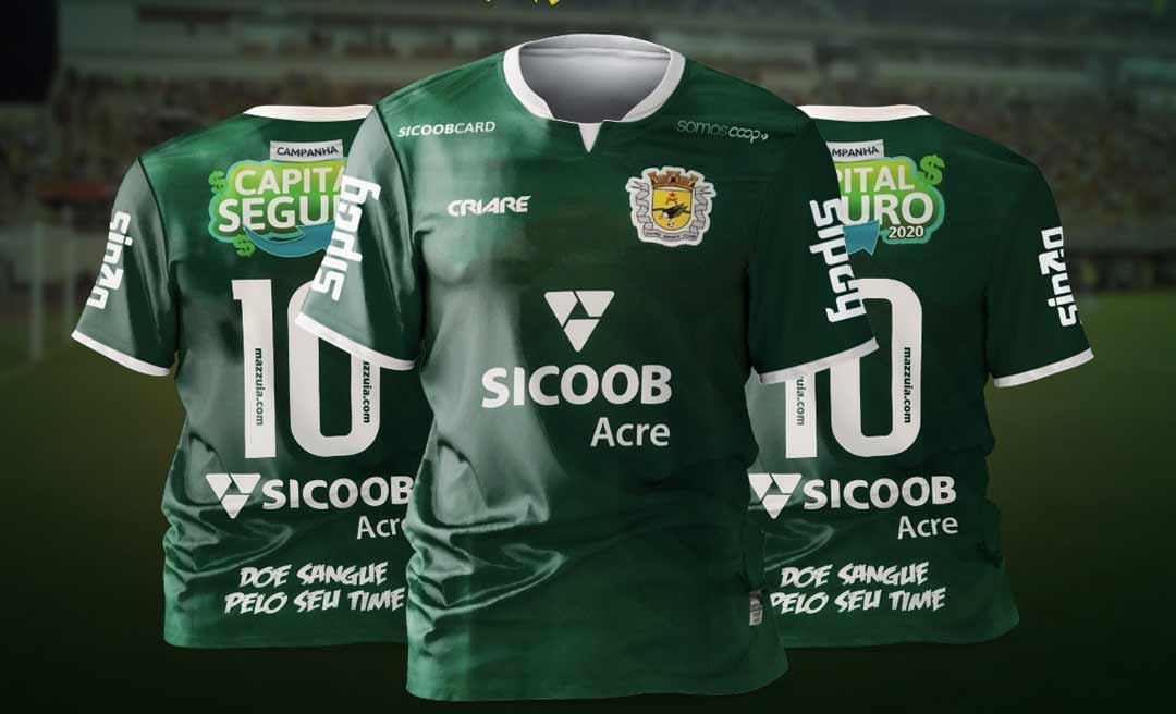 Sicoob Acre vende camisa oficial do Galvez Esporte Clube