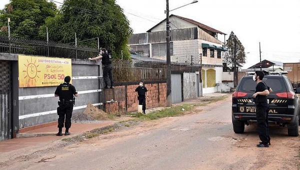 PF cumpre 17 mandados judiciais em Rio Branco  e Rodrigues Alves em operação que investiga candidaturas laranjas