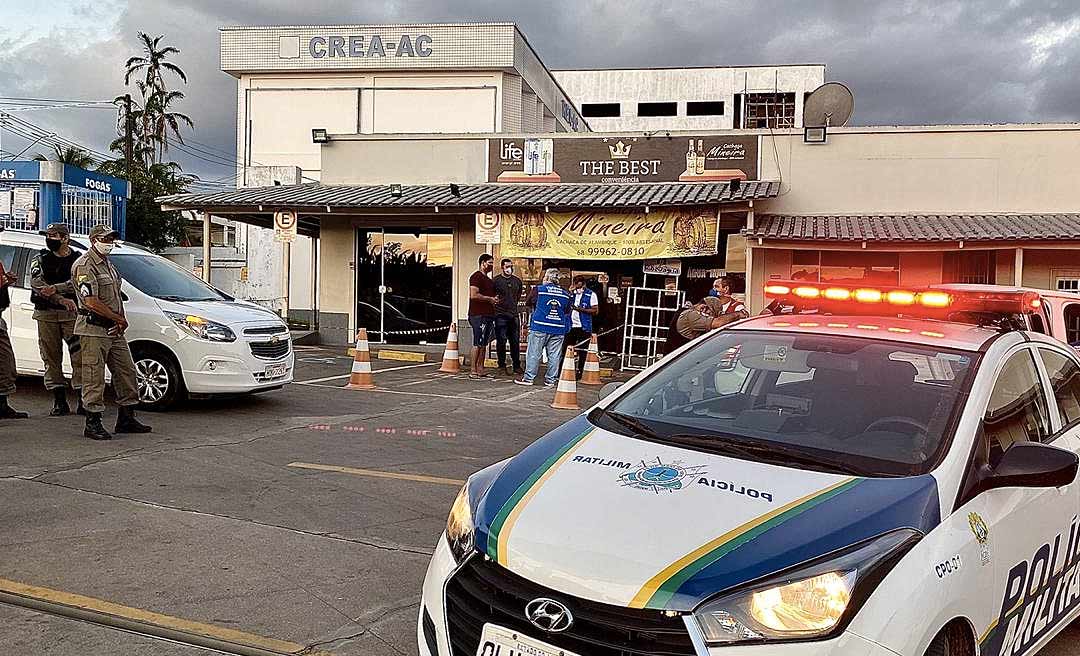 Loja de conveniência em posto na rotatória da AABB em Rio Branco é fechada pela Vigilância Sanitária