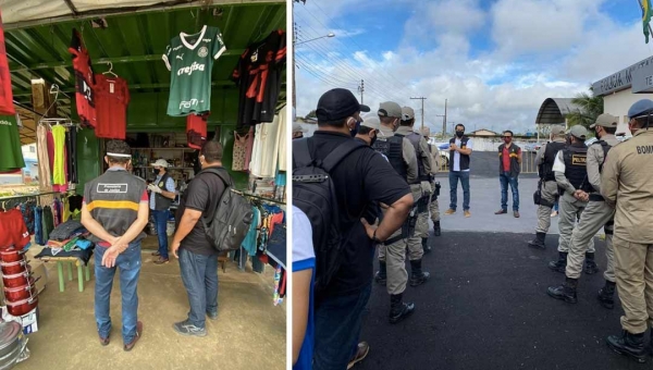 Coronavírus: MPAC realiza fiscalização no centro de Cruzeiro do Sul