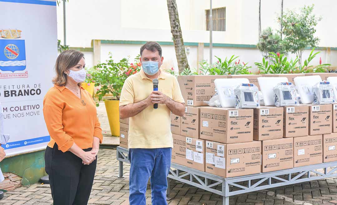 Covid-19: Prefeitura de Rio Branco doa 68 ventiladores de transporte para o governo do Estado