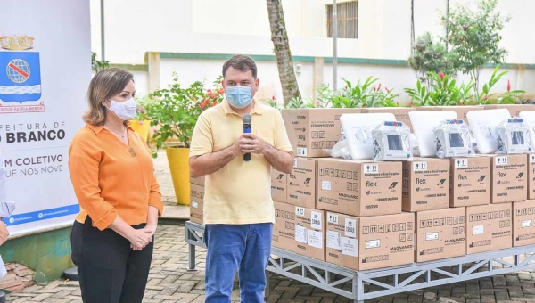 Covid-19: Prefeitura de Rio Branco doa 68 ventiladores de transporte para o governo do Estado