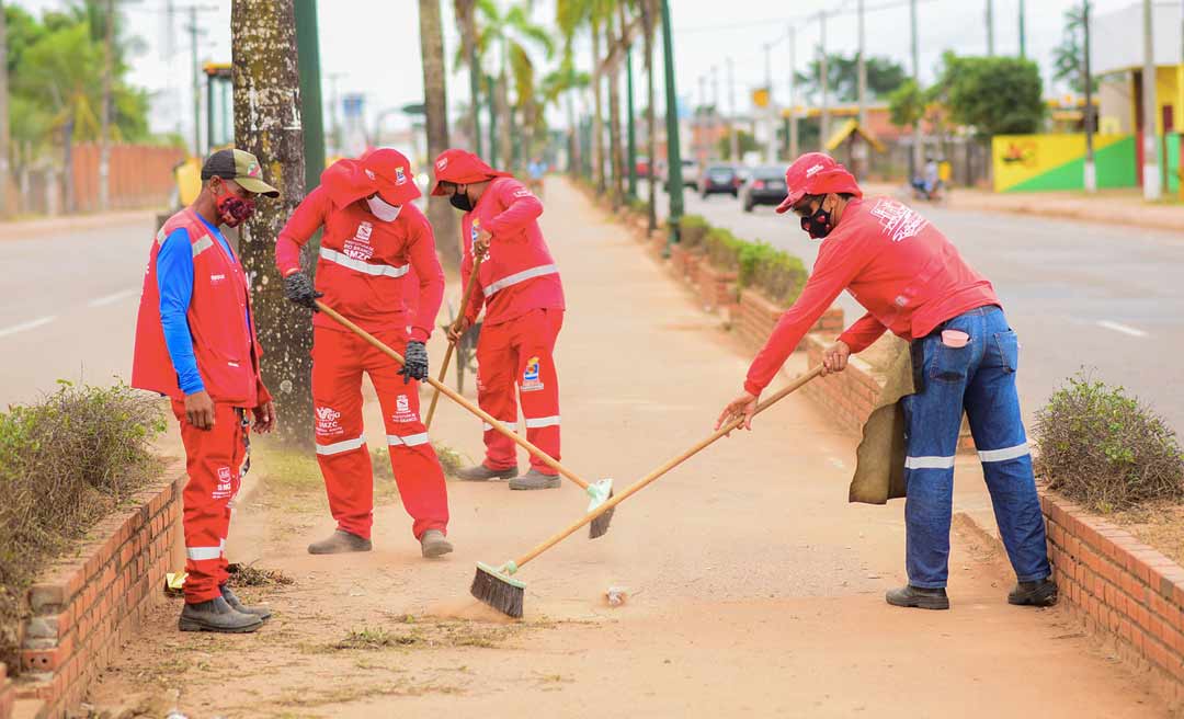 Prefeitura de Rio Branco avança com limpeza pública, capina e retirada de entulhos