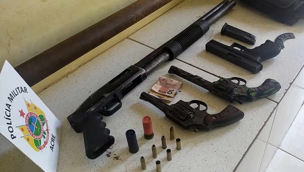 Operação do Bope e da Rotam resulta na apreensão de armas e de quatro criminosos na Cidade do Povo