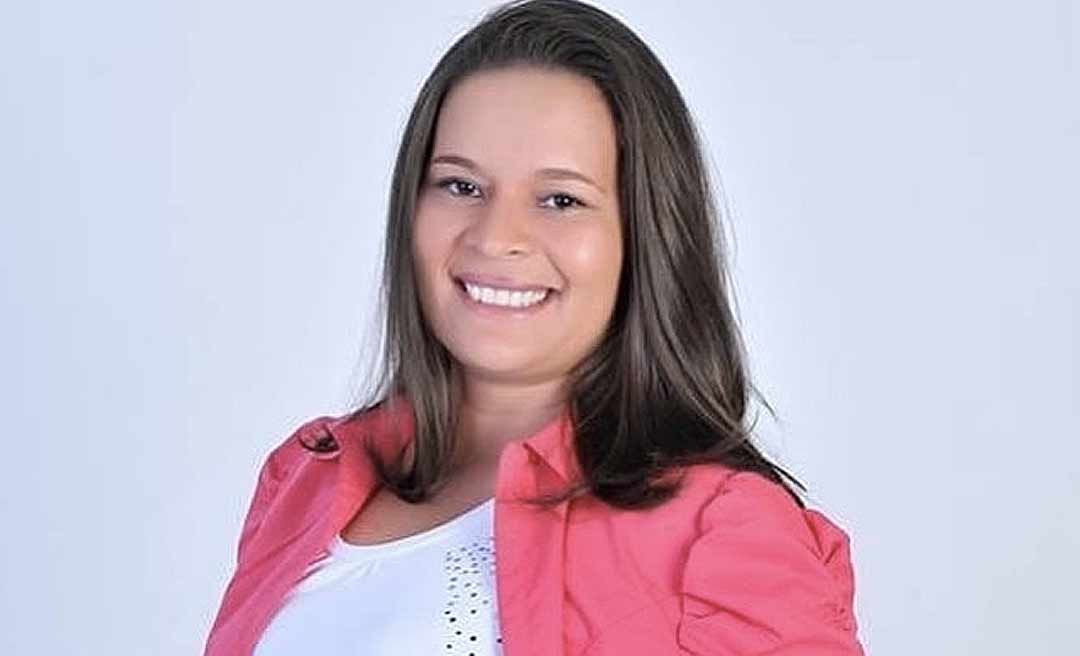 Pré-candidata a prefeita de Tarauacá, Janaina Furtado testa positivo para o novo coronavírus