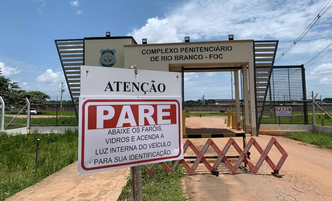 Iapen prorroga suspensão de visitas aos presídios do Acre por mais 15 dias