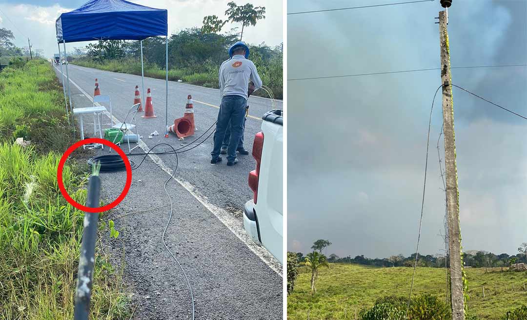 Cabo de fibra da Oi é cortado horas antes do julgamento de Ilderlei e cresce a suspeita de "sabotagem"