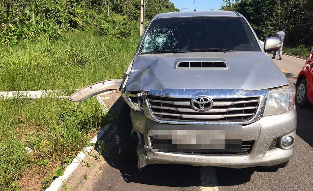 Deputado Luiz Gonzaga sofre acidente na BR-364 e é encaminhado à UPA de Cruzeiro do Sul