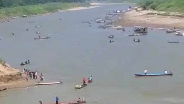 Piracema de mandim atrai dezenas de pescadores aos rios Acre e Purus, em Boca do Acre