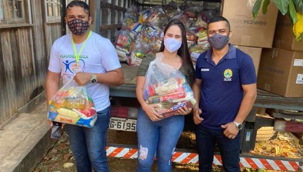 Estado encerra entrega de cestas básicas arrecadas durante Live Solidária