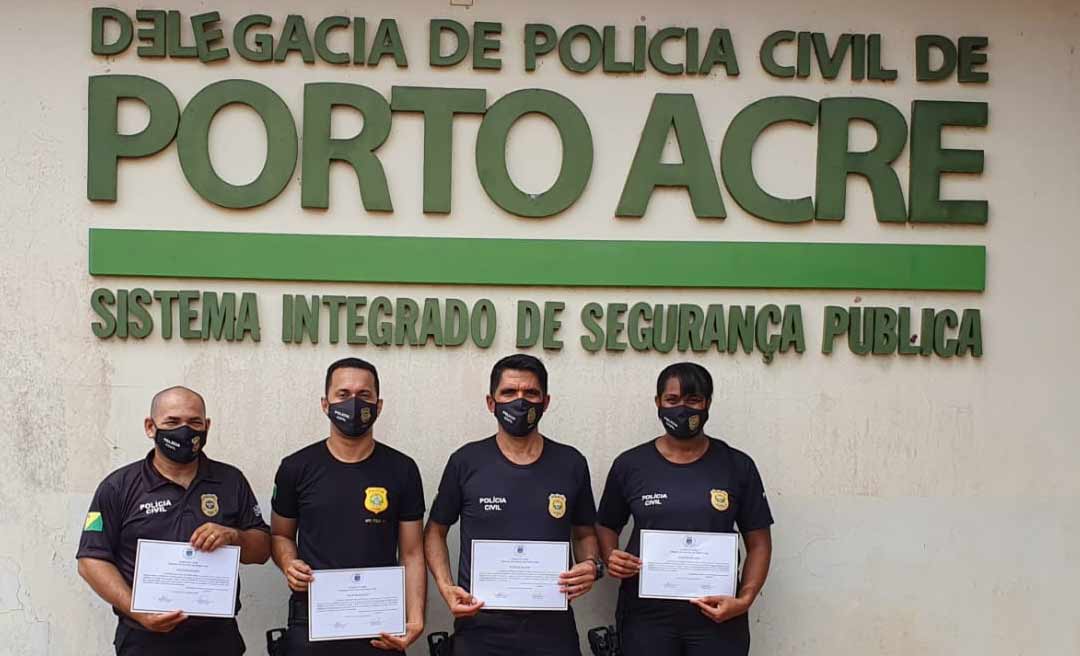 Policiais Civis recebem Moção de Aplausos da Câmara Municipal de Porto Acre