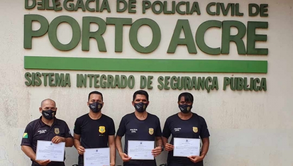 Policiais Civis recebem Moção de Aplausos da Câmara Municipal de Porto Acre