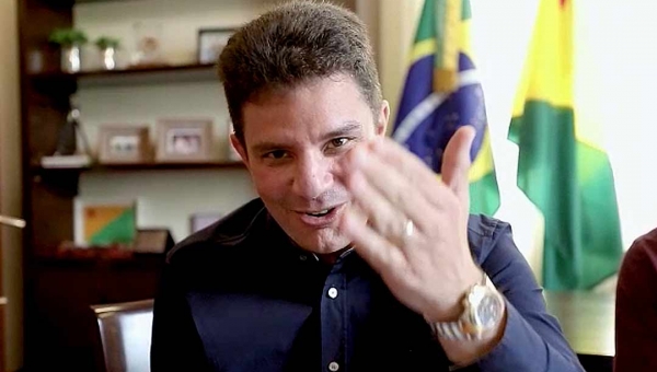 Gladson declara apoio a Zequinha Lima, pré-candidato do PP à prefeitura de Cruzeiro do Sul
