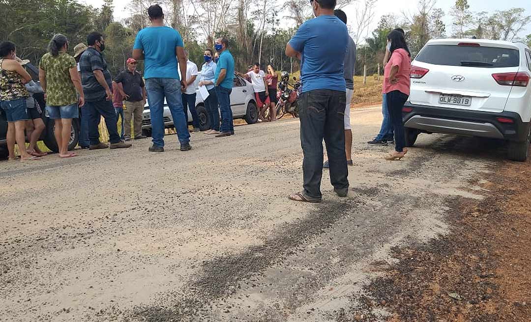 Após denúncia de produtores, Mara Rocha pede que MPF fiscalize obra na estrada Jarbas Passarinho