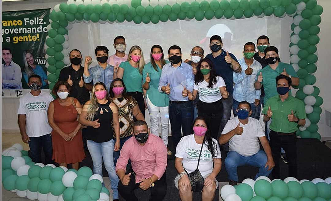 Com o slogan "Rio Branco feliz! Deus governando com a gente", Jamyl é oficializado candidato à prefeitura de Rio Branco