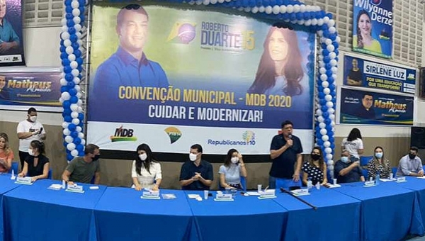 MDB confirma Roberto Duarte como candidato a prefeito de Rio Branco