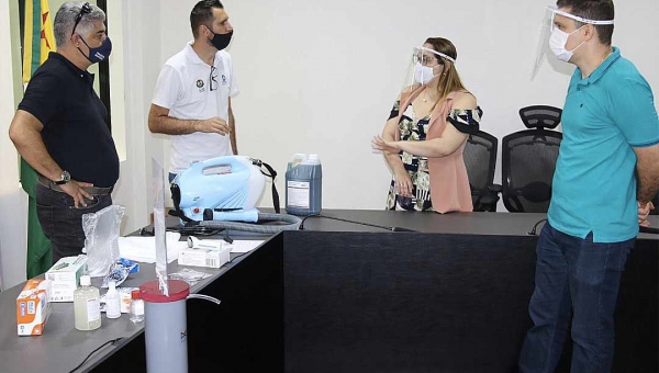 MPAC recebe visita da Vigilância Sanitária Estadual para avaliação dos protocolos de segurança e medidas de prevenção à Covid-19