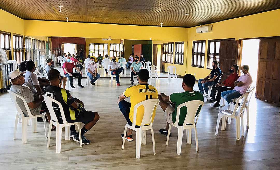 Prefeitura de Rio Branco se reúne com segmentos da área de Esporte para debater possível retorno de atividades