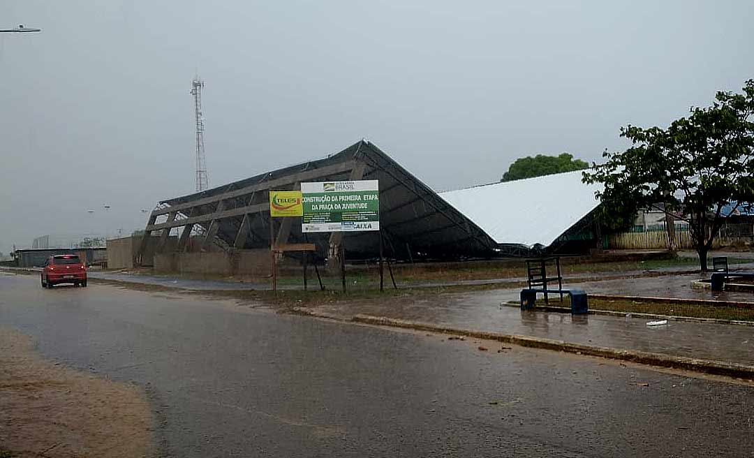 Construtora tem 15 dias para explicar desabamento de quadra em Epitaciolândia