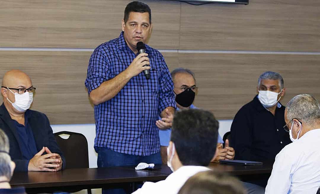 Vice-governador Major Rocha participa de encontro com empresários no Juruá