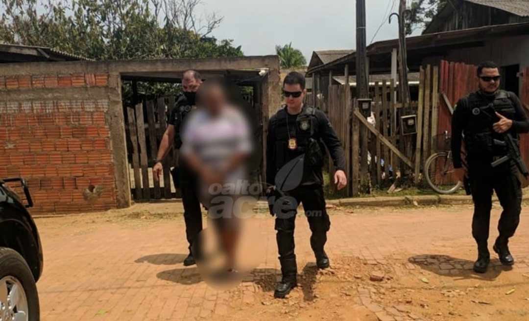 Homem suspeito de estuprar criança de quatro anos é preso em Xapuri