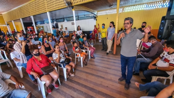 “Foi um momento de alavancar a campanha”, diz Edvaldo sobre plenária em Tarauacá