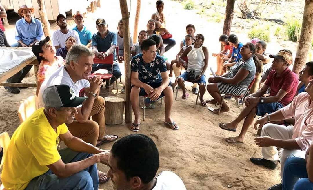 Jacaré e Marileide fazem “campanha formiguinha” no Bujari para garantir eleição