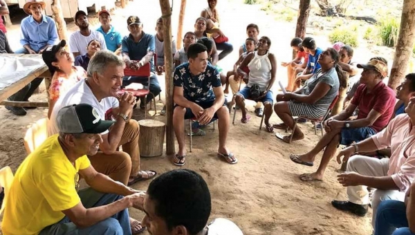 Jacaré e Marileide fazem “campanha formiguinha” no Bujari para garantir eleição