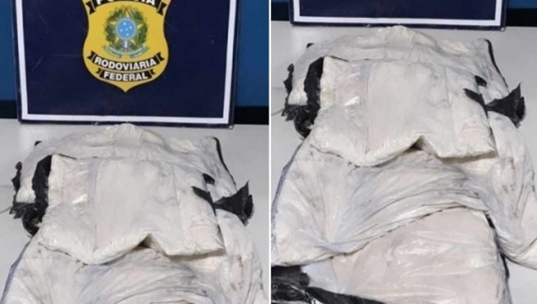 PRF prende homem com cocaína fixada ao corpo na BR-364, no Acre