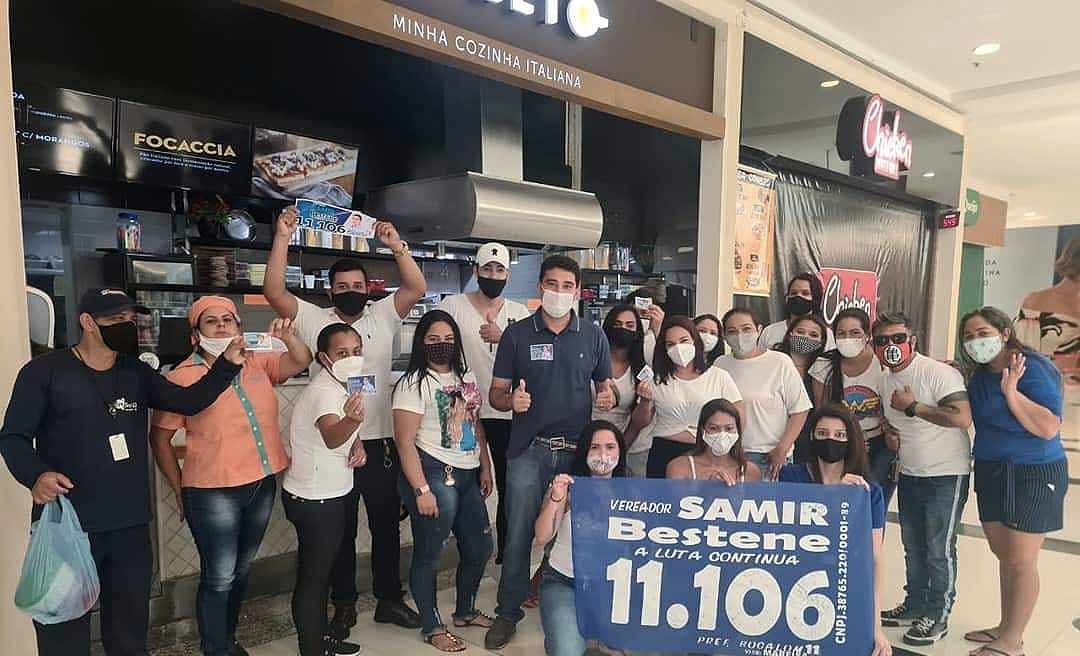 Samir Bestene vira alvo do Ministério Público após fazer campanha dentro do Via Verde Shopping