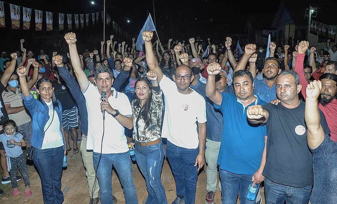 Calegário participa de evento de campanha de Marcel Rither no município de Jordão