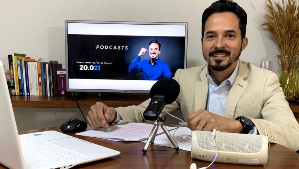 Candidato a vereador de Rio Branco inova apresentando propostas em formato de podcast