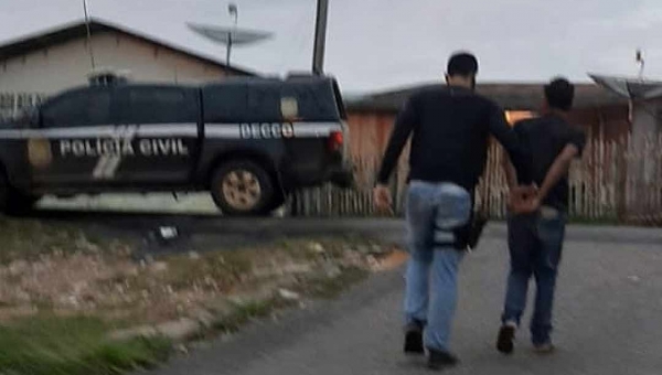 Polícia Civil prende homem que estuprou a ex-mulher e incendiou sua casa