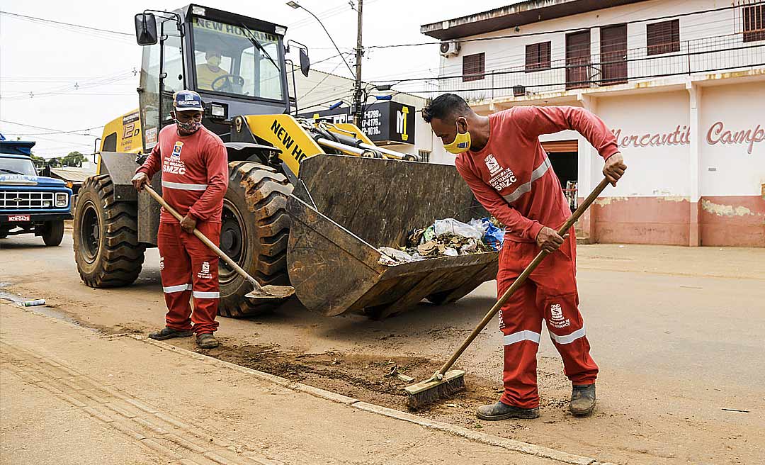 Prefeitura recolheu mais de 51 mil toneladas de entulho das ruas de Rio Branco em 2020