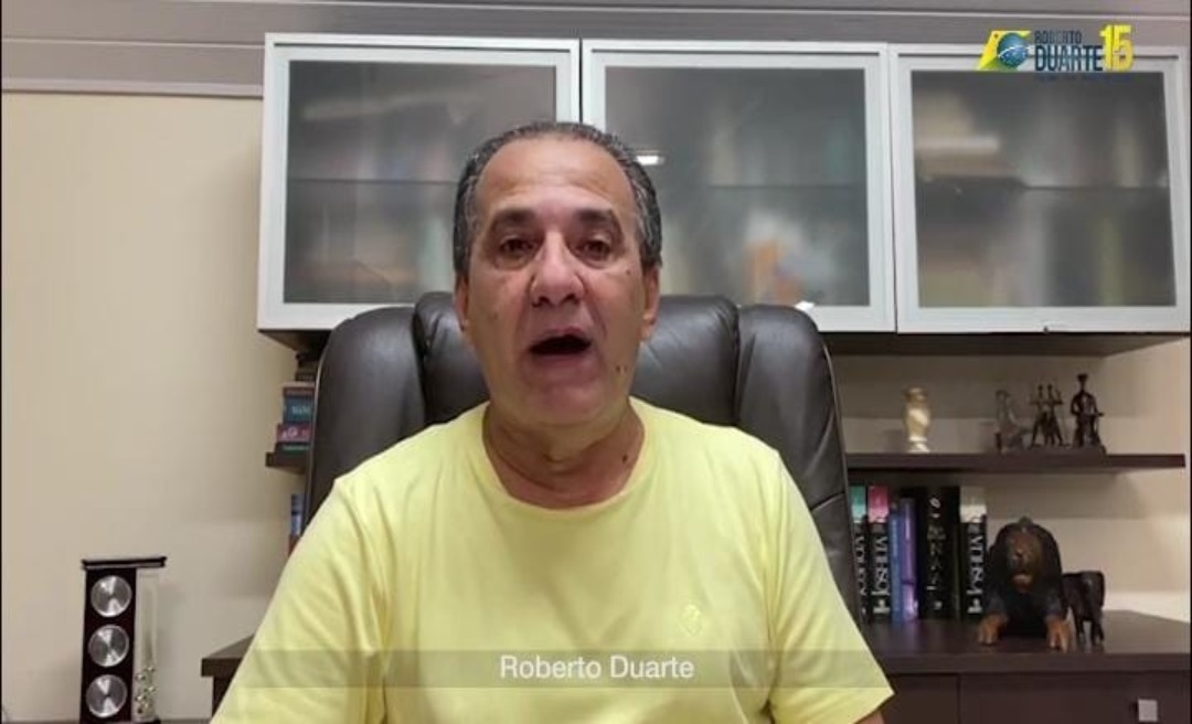 Malafaia pede votos a Roberto Duarte a "favor dos cristãos e para proteger as crianças do ensino perverso da sexualidade nas escolas"