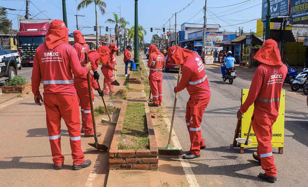 Prefeitura mantém força máxima nas ações de limpeza pública