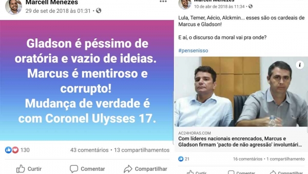 Afilhado de Ulysses que detonava Gladson nas redes ganha em troca um cargo no governo