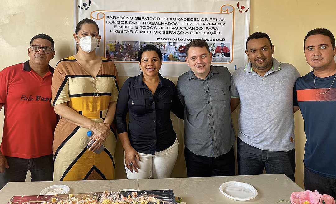 Diretora pela UPA do Segundo Distrito homenageia servidores com café da manhã pelo Dia do Servidor Público