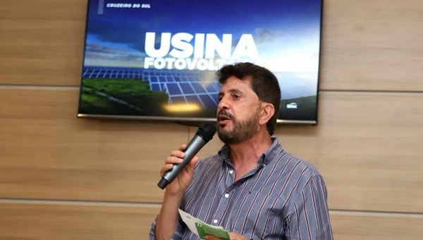 Com presença de Cameli, Sistema Fecomércio-AC anuncia construção de usina fotovoltaica em Cruzeiro do Sul