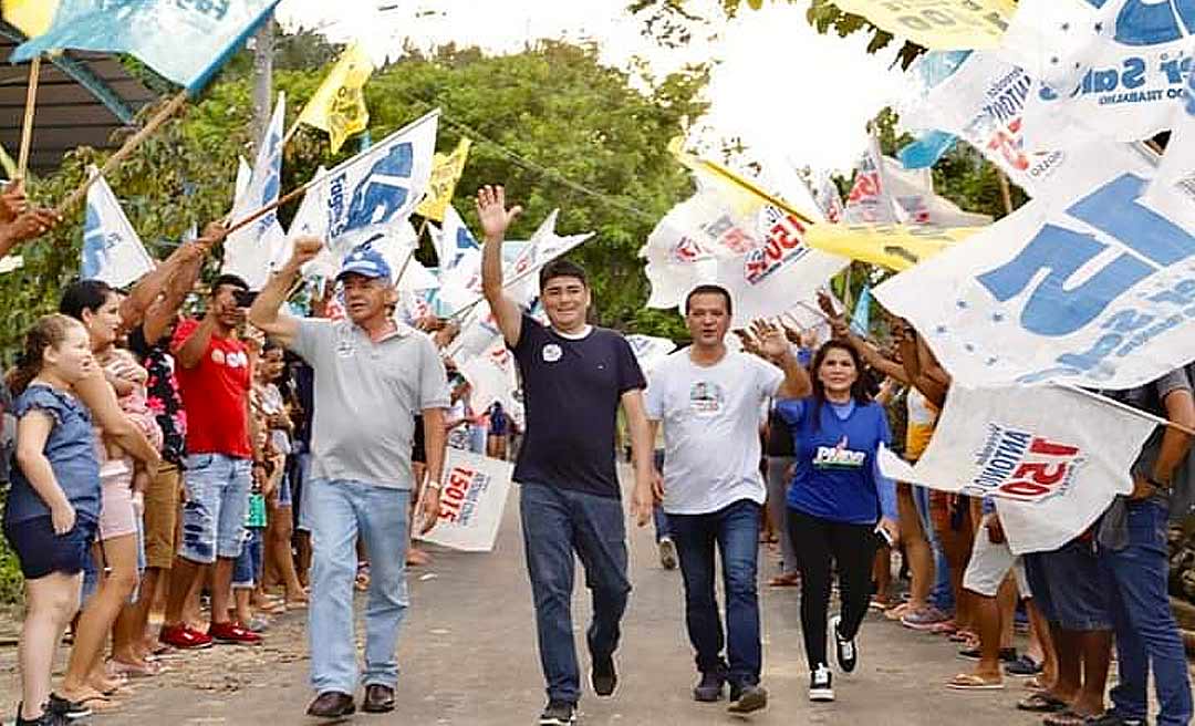 Fagner Sales e Luiz Cunha agradecem apoio do povo de Cruzeiro do Sul à campanha