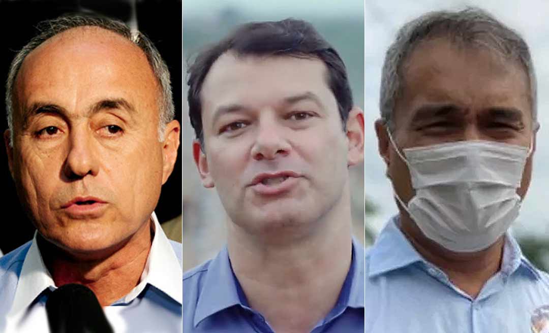 Bocalom, Roberto e Minoru dizem que estão orando pela cura do pastor Luiz Gonzaga