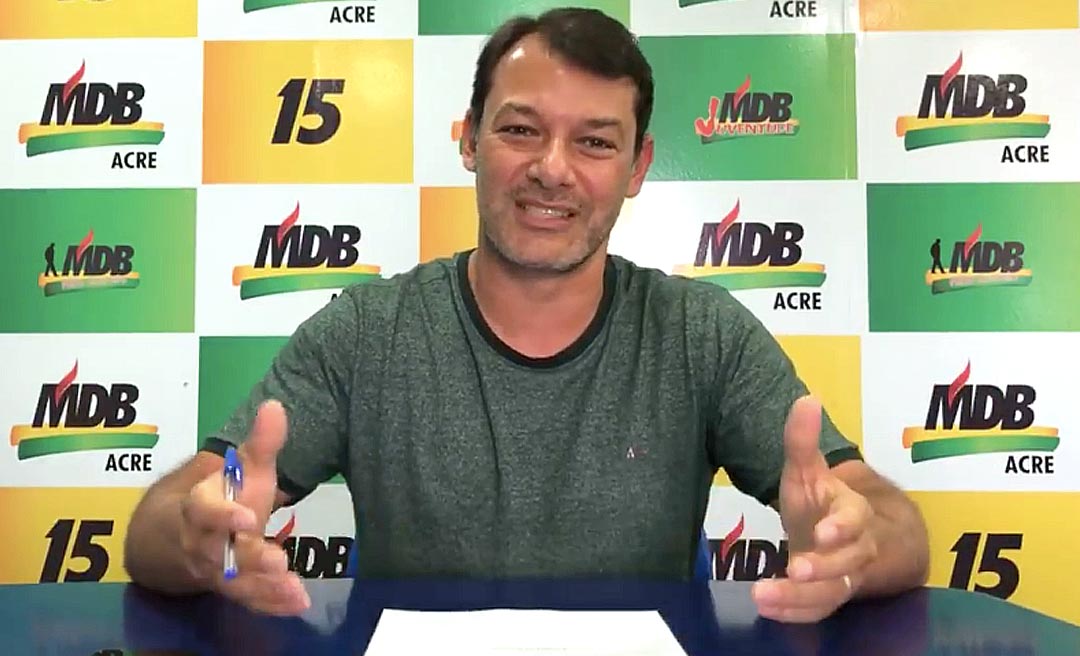 Roberto Duarte declara apoio a Tião Bocalom e MDB recomenda voto no candidato do PP no 2º turno