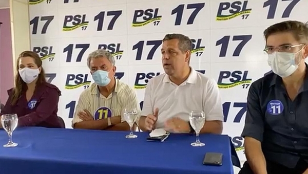 Sem Minoru Kinpara, líderes do PSL e PSDB confirmam apoio a Bocalom no segundo turno