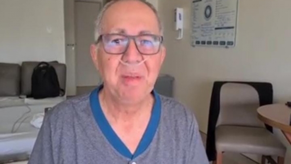 Se recuperando da covid-19, pastor Luiz Gonzaga grava vídeo agradecendo as orações e diz que está mais "maduro e consciente"