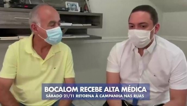 Após 15 dias em isolamento, Bocalom recebe alta e retorna à campanha de rua neste sábado