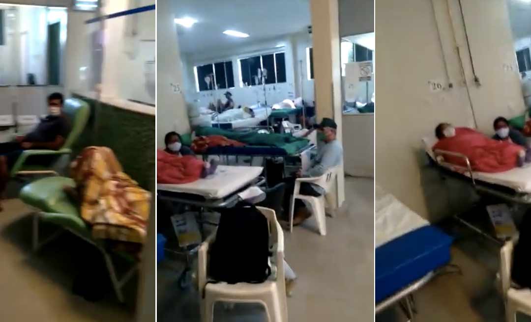 Vídeo mostra funcionária gritando com pacientes do Pronto-Socorro de Rio Branco