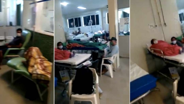 Vídeo mostra funcionária gritando com pacientes do Pronto-Socorro de Rio Branco