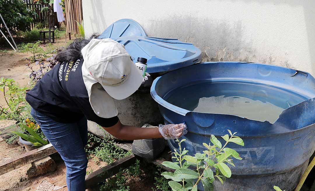 Casos de dengue aumentam 124% este ano em Cruzeiro do Sul